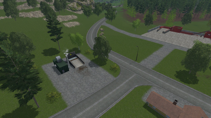 Карта где то там далеко для farming simulator 2015