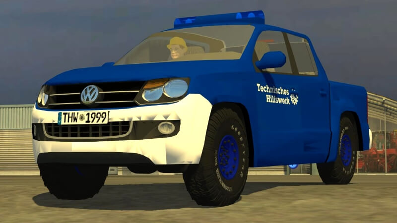 vw amarok thw 1