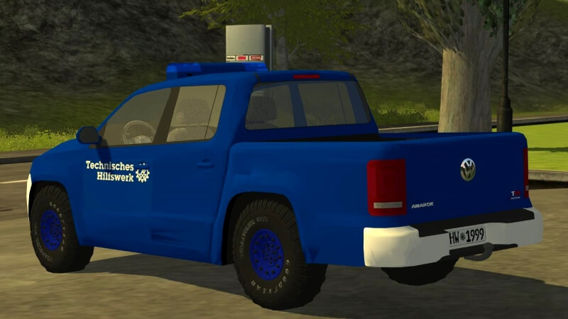 vw amarok thw 2
