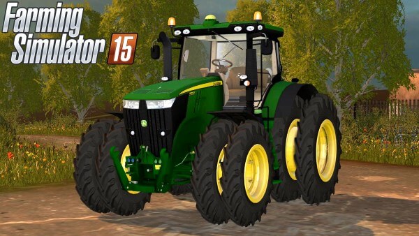 JD 7310 R V3R Row wheels