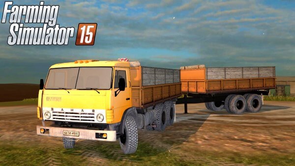 KamAZ55102yelow