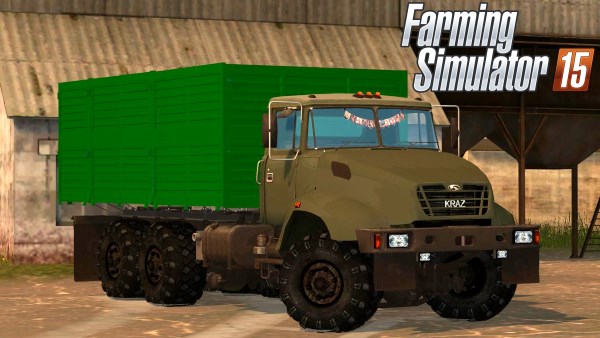 KRAZ V18 Green Bort