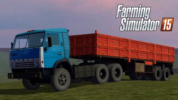 Kamaz5410 trailer
