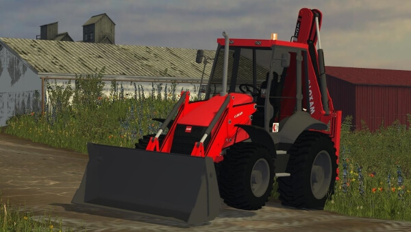 Red JCB 1